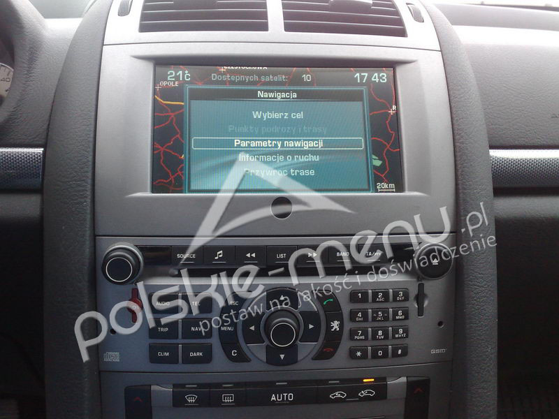 RT3 NaviDrive Polskie Menu Serwis Nawigacji